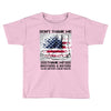 Veteran Don't Thank Me Thank My Brothers &amp; Sister Toddler T-shirt