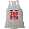 2nd amendment in use Racerback Tank