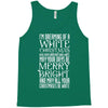 white christmas Tank Top