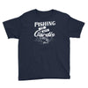 fishing is my cardio Youth Tee
