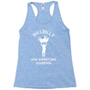 hog wrestling Racerback Tank
