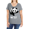 wtf panda Ladies Curvy T-Shirt