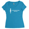 movie t shirt inspired by classic films   paul Women's Triblend Scoop T-shirt
