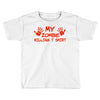 my zombie killing t shirt Toddler T-shirt