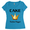 cake fashion nugget Women's Triblend Scoop T-shirt