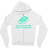 read books not t shirts Zipper Hoodie