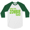 daddy's little zombie hunter 3/4 Sleeve Shirt