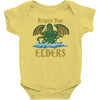 respect your elders Baby Onesie