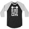 My Neck My Back My Triceps And My Lats 3/4 Sleeve Shirt