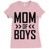 mom of boys Ladies Fitted T-Shirt