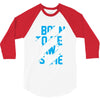 BORN TO BE AWESOME 3/4 Sleeve Shirt