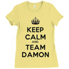 team damon salvatore Ladies Fitted T-Shirt
