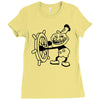 trollface steamboat Ladies Fitted T-Shirt
