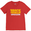 track and field oregon V-Neck Tee