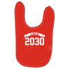 class of 2030 Baby Bibs