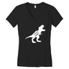 Teachersaurus Women's V-Neck T-Shirt