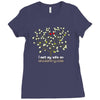 i met my wife on ancestrycom Ladies Fitted T-Shirt