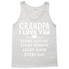 I Love You Grandpa Tank Top