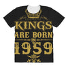 kings are born in 1959 All Over Women's T-shirt