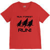 run forest run V-Neck Tee
