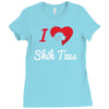 i love shih tzus Ladies Fitted T-Shirt