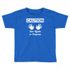 caution! jazz handsfunny jazz dance comic boogie camp trumpet Toddler T-shirt