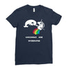 unicorns are overrated Ladies Fitted T-Shirt