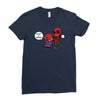 unicorn spidey Ladies Fitted T-Shirt