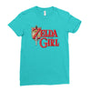 zelda is the girl Ladies Fitted T-Shirt