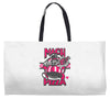 mach pizza Weekender Totes