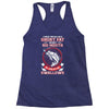 Funny fishing Racerback Tank