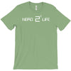 nerd 4 life   techie smart intelligent math calculus quantum formula t T-Shirt
