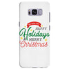 we wish you happy holidays &amp; merry christmas Samsung Galaxy S8 Plus Case