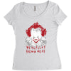 we all float down here Women's Triblend Scoop T-shirt