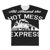all aboard hot mess express train All Over Men's T-shirt