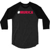 #murica 3/4 Sleeve Shirt