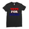 Vote For Pedro Ladies Fitted T-Shirt