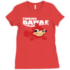 Finding Da Wae Ladies Fitted T-Shirt