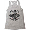 ride or die Racerback Tank