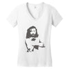 bruiser brody wrestling legend 80s wrestler fan Women's V-Neck T-Shirt