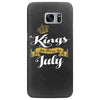 kings are born in july Samsung Galaxy S7 Edge