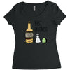tequila   best friends Women's Triblend Scoop T-shirt