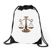 ethnic libra Drawstring Bags