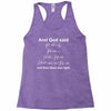 Maxwell EMR...And God Said Racerback Tank
