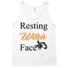 resting witch face   fall t shirt   funny halloween Tank Top