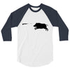 boar hunting 3/4 Sleeve Shirt
