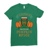 i'd rather be drinking pumpkin spice Ladies Fitted T-Shirt