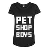 pet shop boy new Maternity Scoop Neck T-shirt