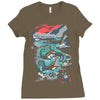 positive thinking Ladies Fitted T-Shirt