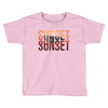 Sunset Toddler T-shirt